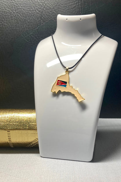 Ultra Country Flag Pendant Necklaces