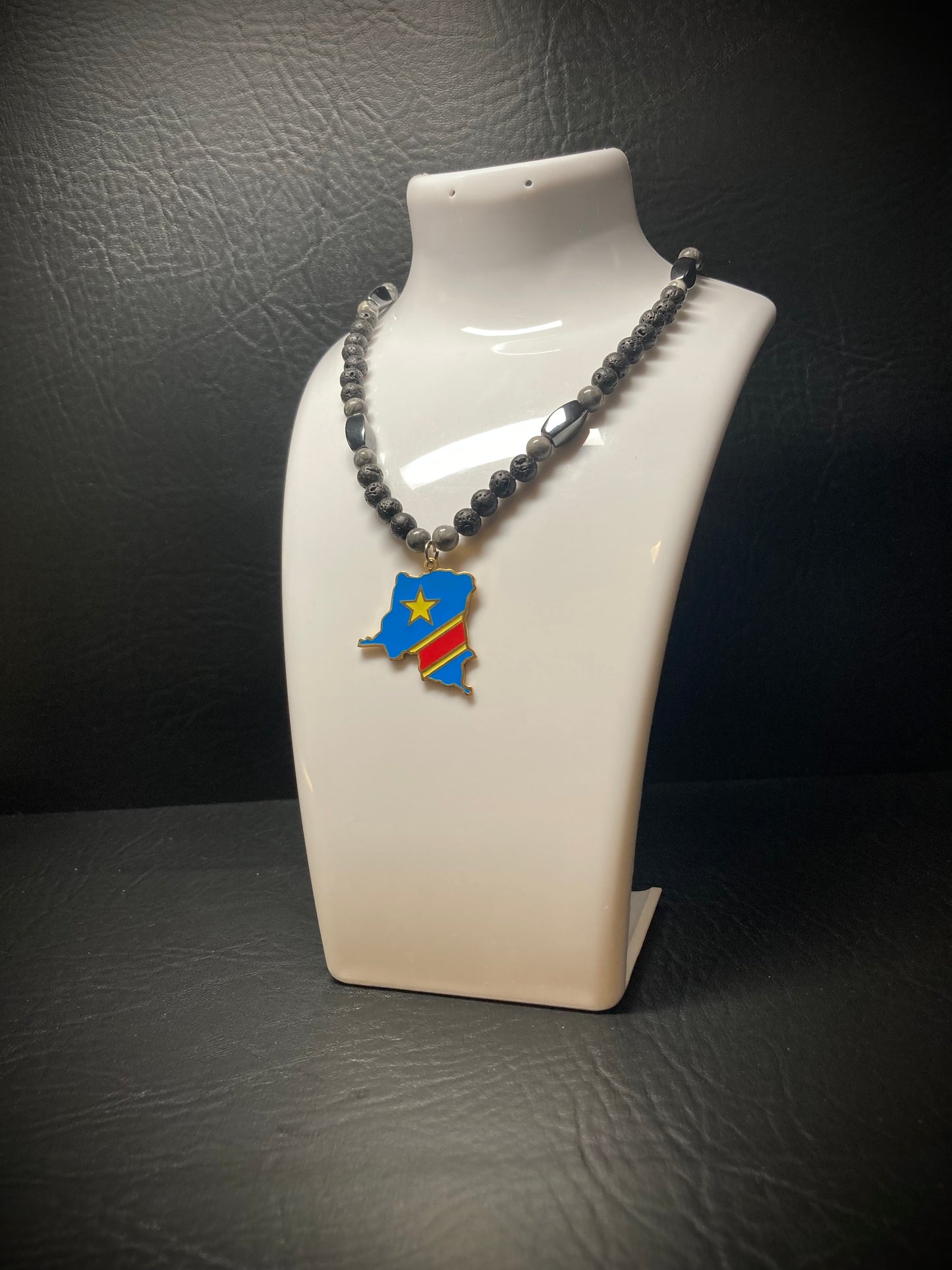 Ultra Country Flag Pendant Necklaces