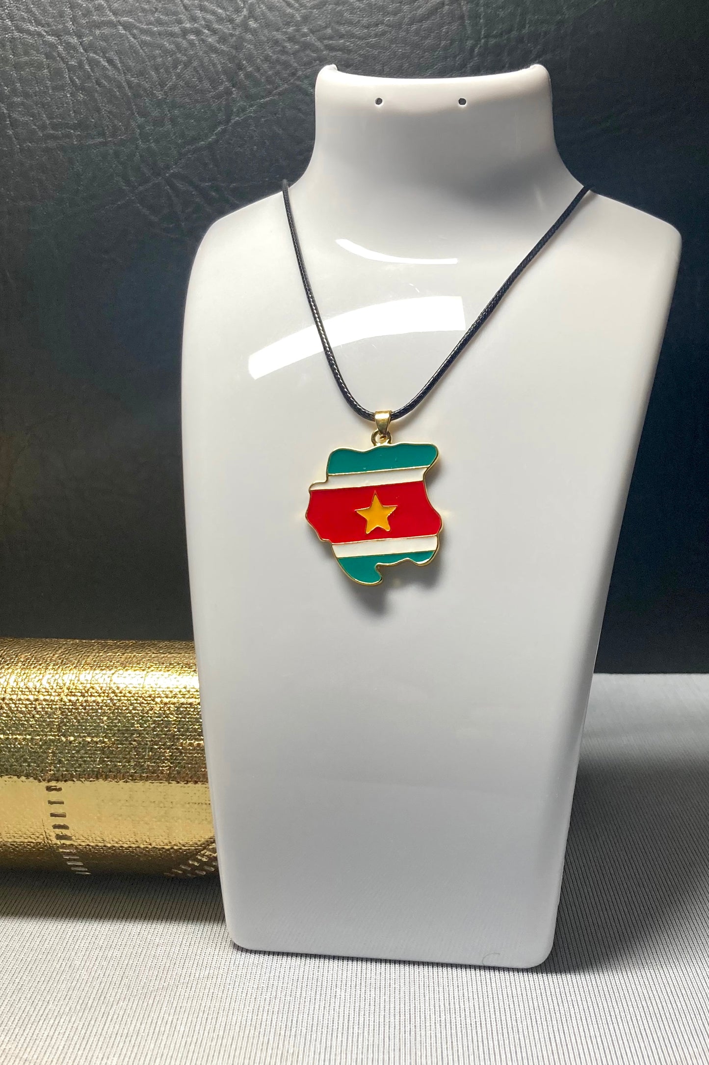 Ultra Country Flag Pendant Necklaces