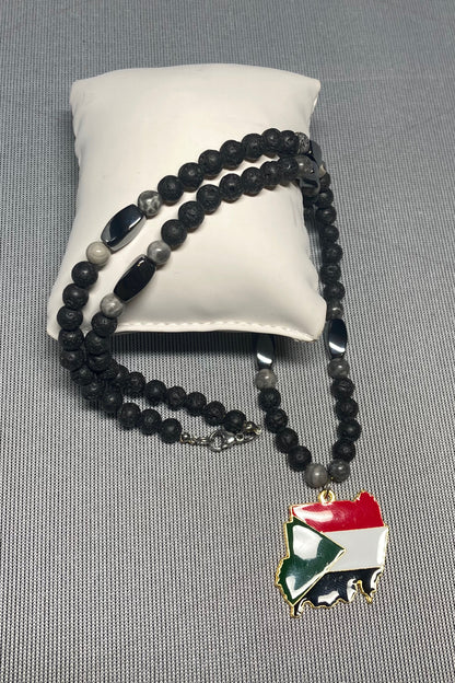 Ultra Country Flag Pendant Necklaces