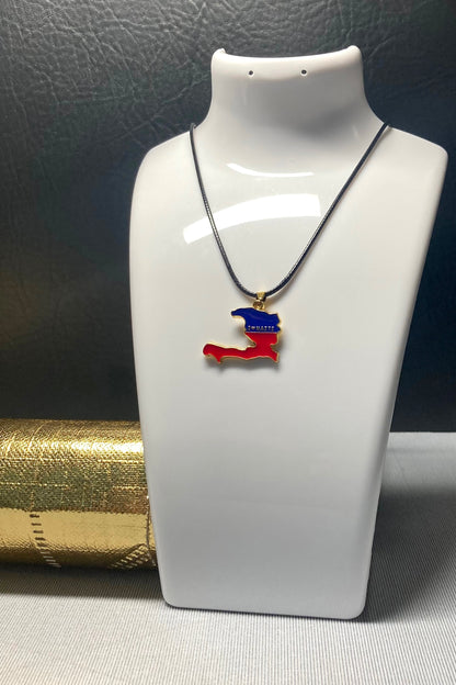 Ultra Country Flag Pendant Necklaces