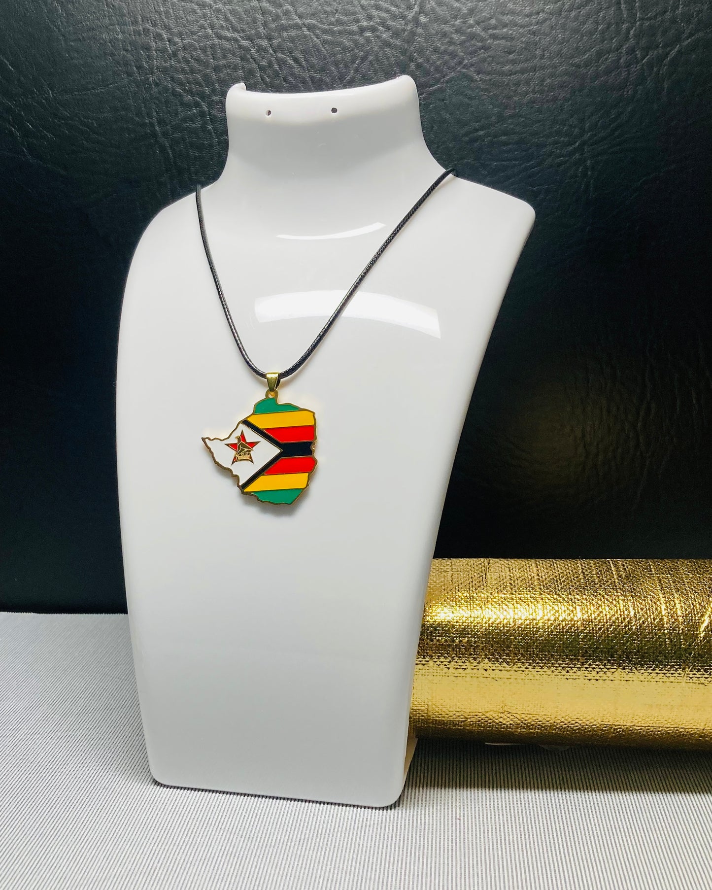 Ultra Country Flag Pendant Necklaces - B