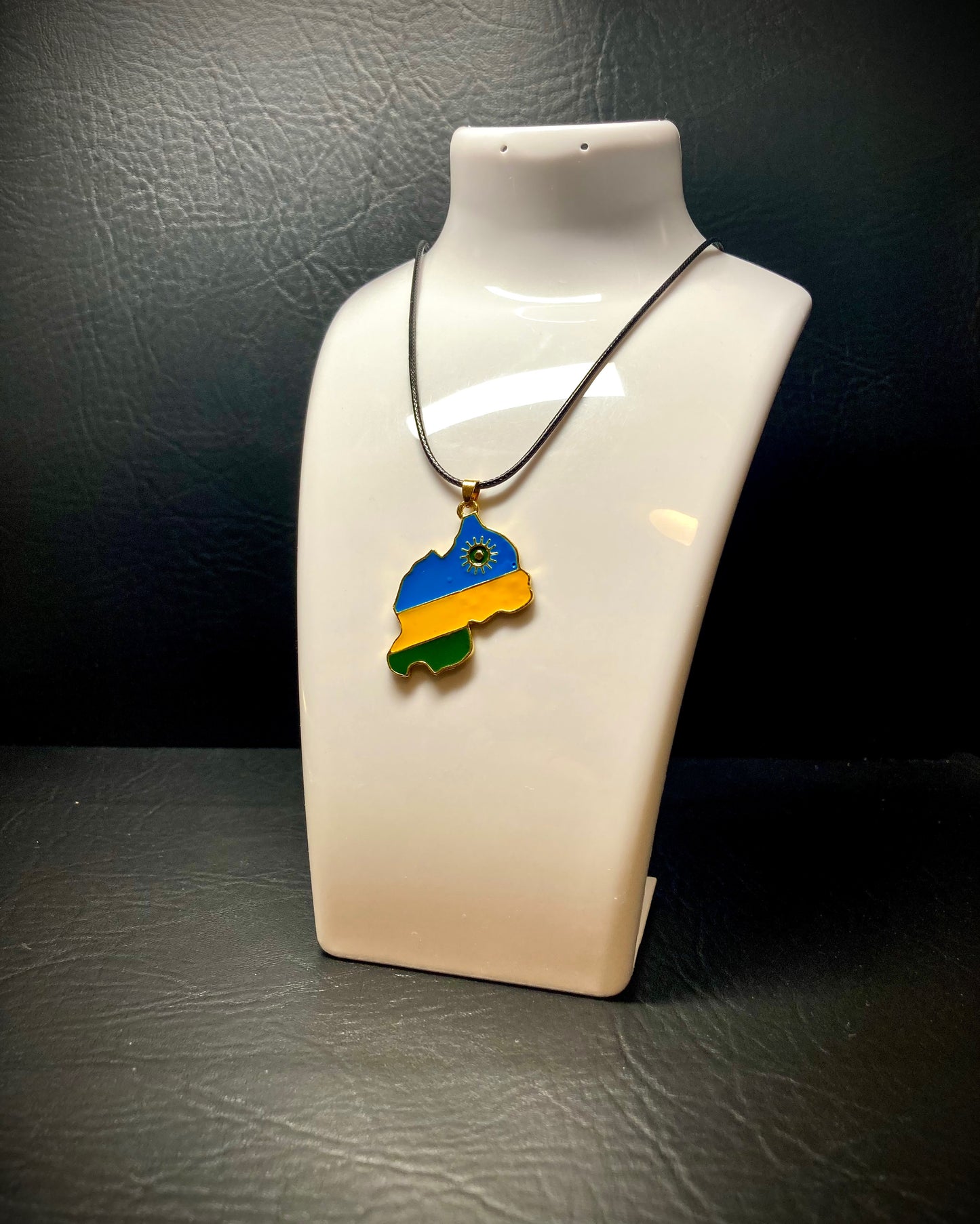 Ultra Country Flag Pendant Necklaces