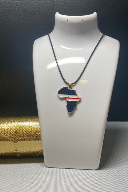 Ultra Map Pendant Necklaces