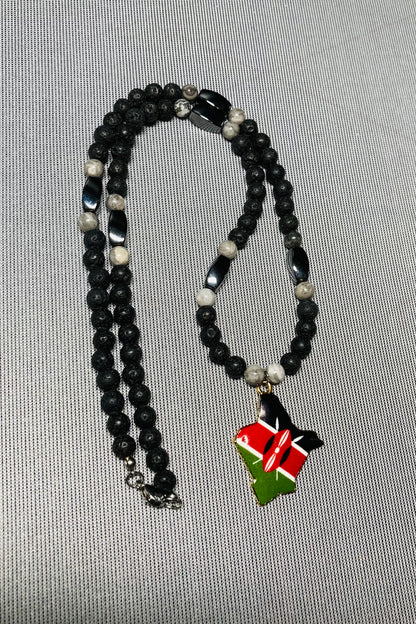 Ultra Country Flag Pendant Necklaces