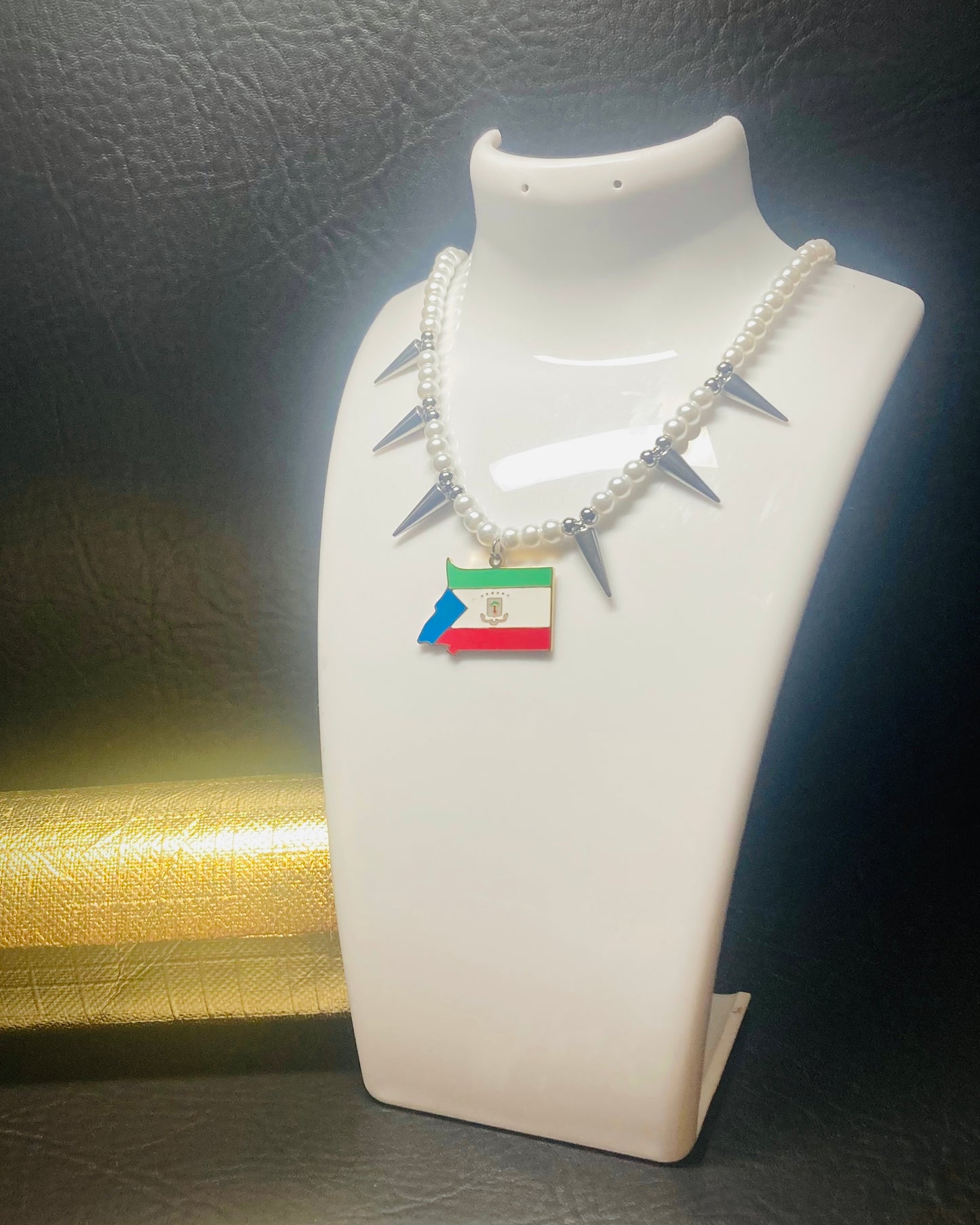 Ultra Country Flag Pendant Necklaces - B