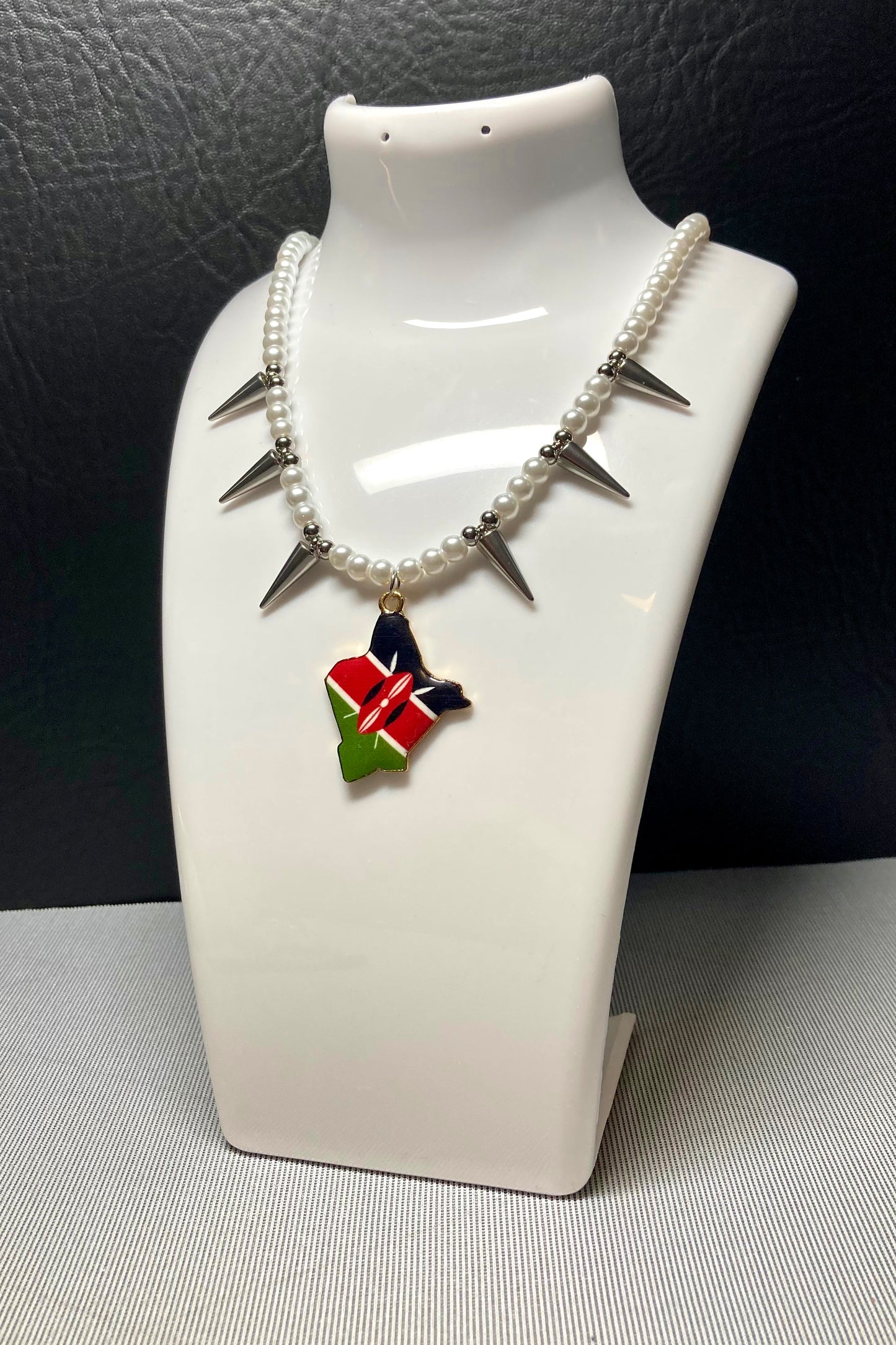 Ultra Country Flag Pendant Necklaces