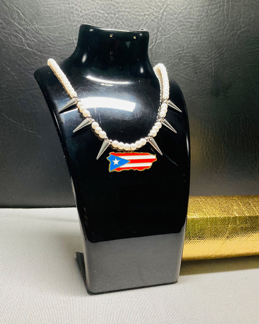 Ultra Country Flag Pendant Necklaces - B