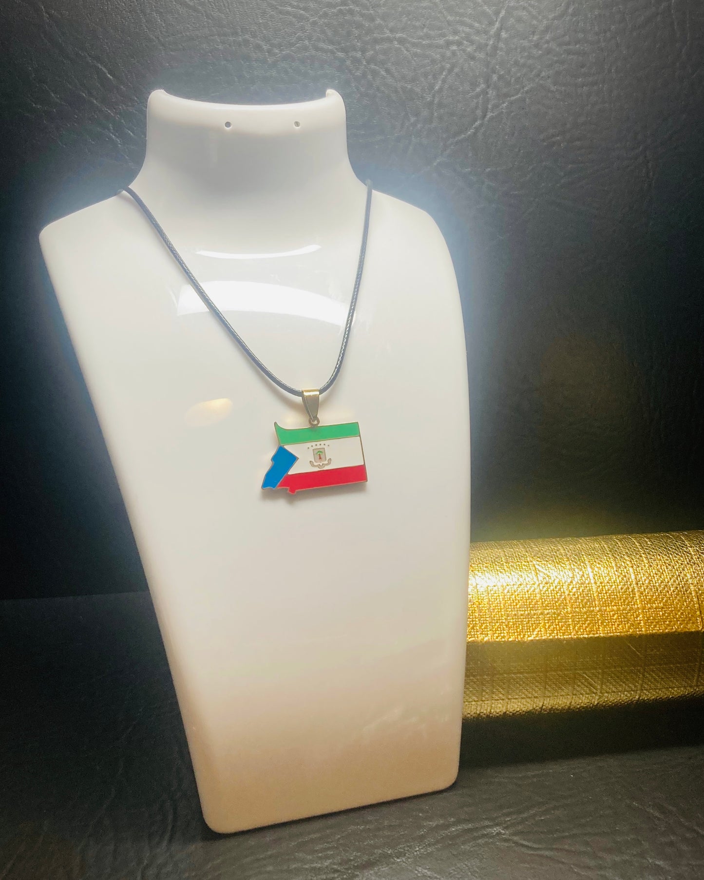 Ultra Country Flag Pendant Necklaces - B