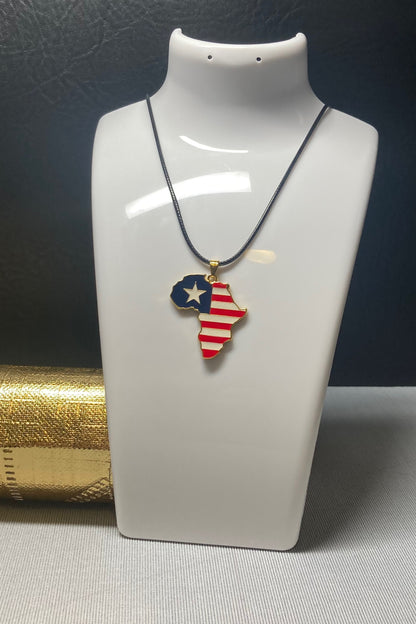 Ultra Map Pendant Necklaces